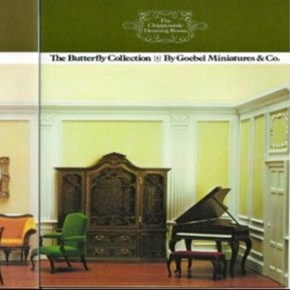 Chippendale Goebel Chair Miniature for Dollhouse RARE!!! Very Collectible 1:12 - Picture 15 of 15